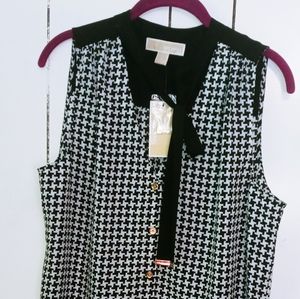 Michael Kors Lg sleeveless blouse